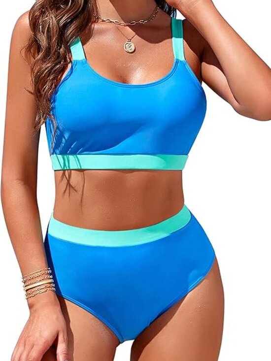 Adisputent Other - Adisputent Womens Bikini Set High Waisted Size M